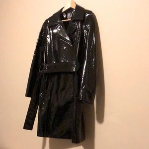 VINCE CAMUTO - Polyethylene Trench Coat